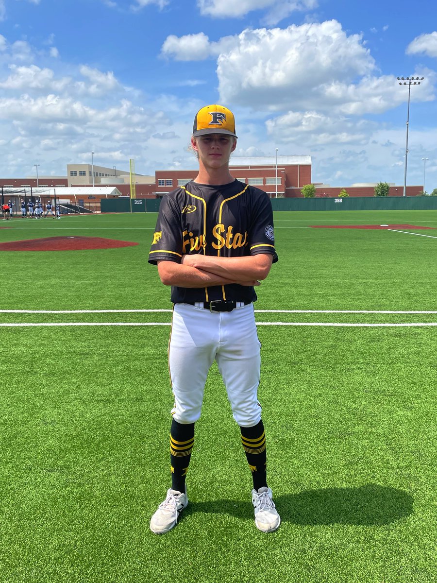 #SummerClassic F: @FiveStarPB Brand 10, North Dallas Baseball Academy 2
PoG: <a href="/Dylanstone12ds/">Dylan stone</a> 3-4, 2B, 2 RBI, R / 6 IP, 8K, 2R
Notable: <a href="/adubner50/">Adam Dubner</a> 2-2, 2B, R
<a href="/BorserineJaxon/">jaxon_borserine</a> 2-2, 3B, R
<a href="/huff_paxton/">Julius (Paxton) Huff</a> 2-3, 2B, 3 RBI