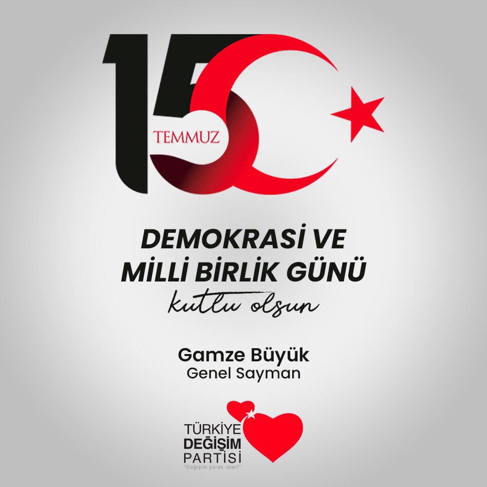 15 Temmuz Milli İrade ve Demokrasi Bayramı Kutlu Olsun.. #MustafaSarıgül