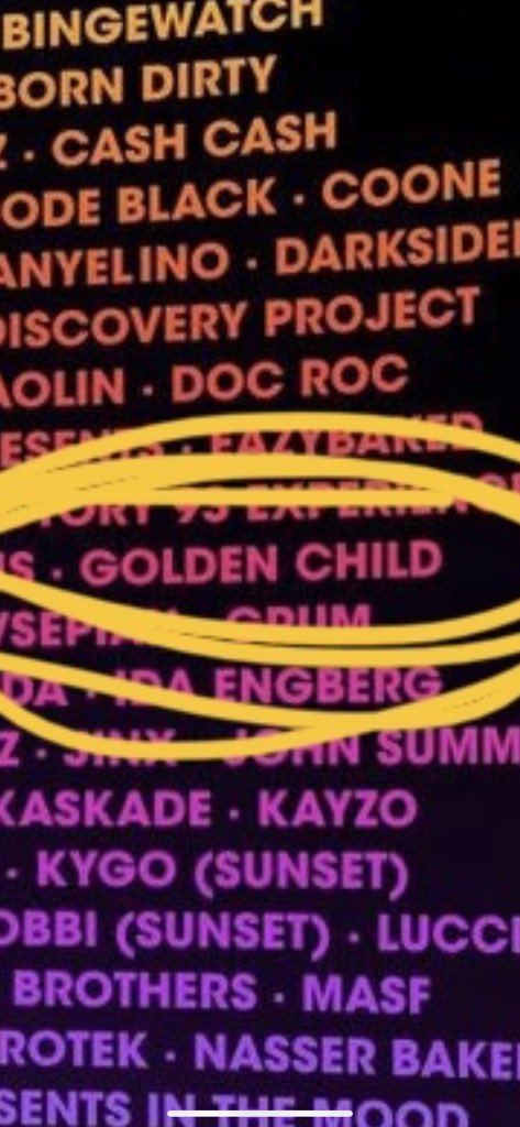 goldenchildtrap's tweet photo. CATCH ME AT EDC ORLANDO!! 🔥🔥 https://t.co/0wehv5xZMQ