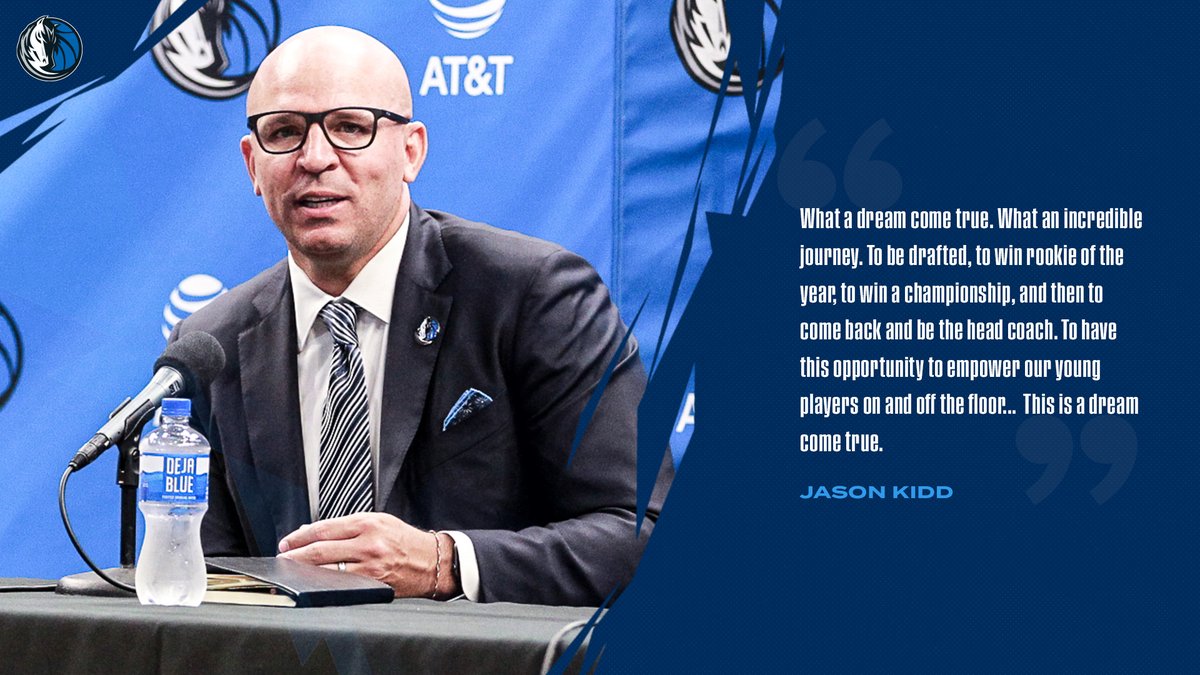 Coach Kidd is back where it all began 🙏 

@att | #MFFL