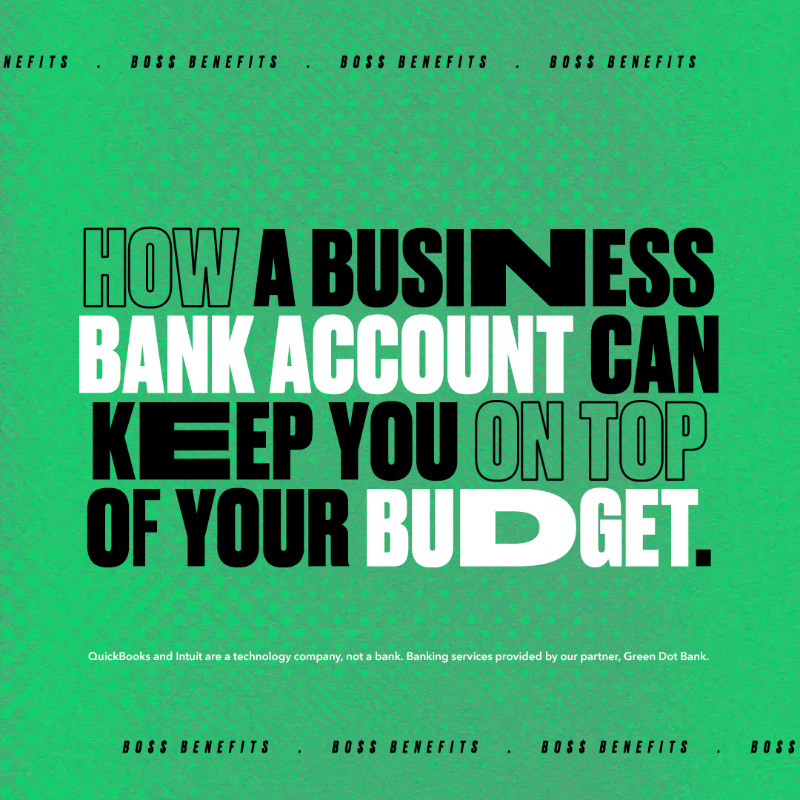 MoneyByQB's tweet photo. Never mix business and pleasure, especially when banking. Read how to better keep track of your transactions.