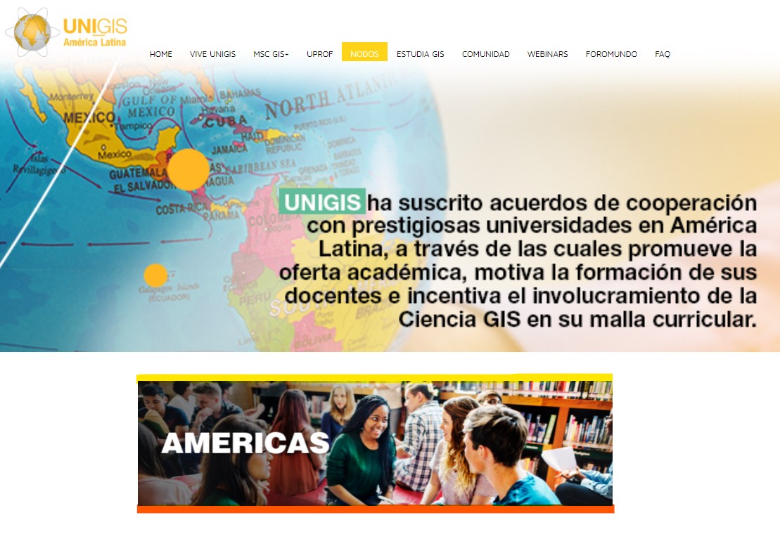 Special offer for all GI-professionals in the #US, #Canada and the other countries in the #Americas who would like to join our Spanish speaking #UNIGIS learning community between Alaska and Patagonia and all around the world! | Corporate info: 👇👇
americalatina.unigis.net/nodos/americas…