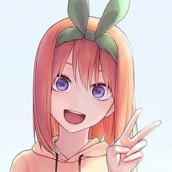 羅夢(大門部長刑事、スカイラインGT)さんがTwitterに投稿した中野四葉(五等分の花嫁)のイラスト。