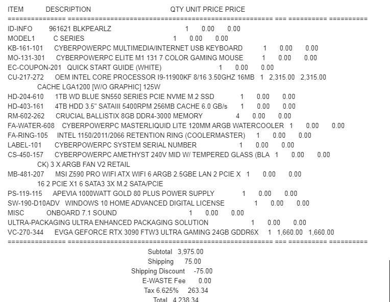 CallumUptonYT's tweet photo. Twitlonger below, our Lead Web dev has been totally shafted by @CYBERPOWERPC  after spending $4,500. any recommendations for pre-built PC's in the US? https://t.co/RNcAu1cNW2 https://t.co/XUyRNBf2ib