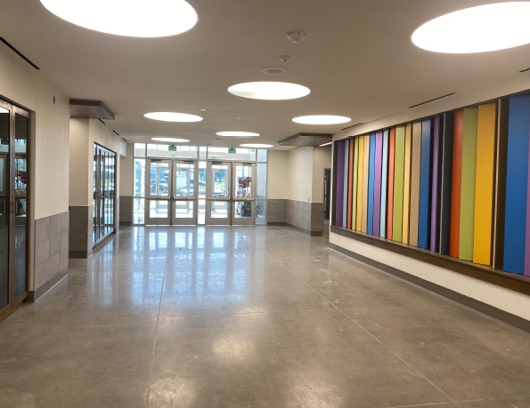 DSISD's tweet image. We can't wait to have students and staff in these two new schools in just a few weeks! Both the CSE and WSE construction projects are on time and on budget. #iamDSISD