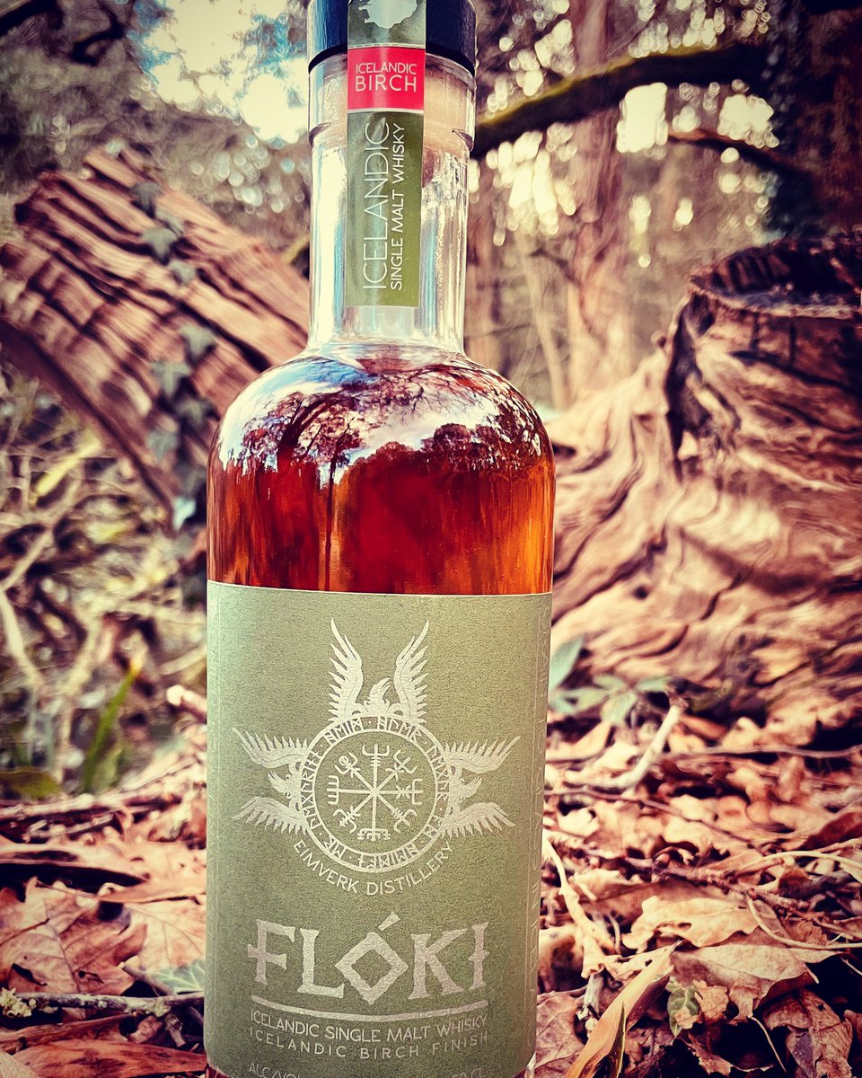 Floki single malt whisky finished in birch wood casks, makes this unique #whisky even more special. 
#whiskey #singlemalt #birchwood #iceland #drink #singlemalt