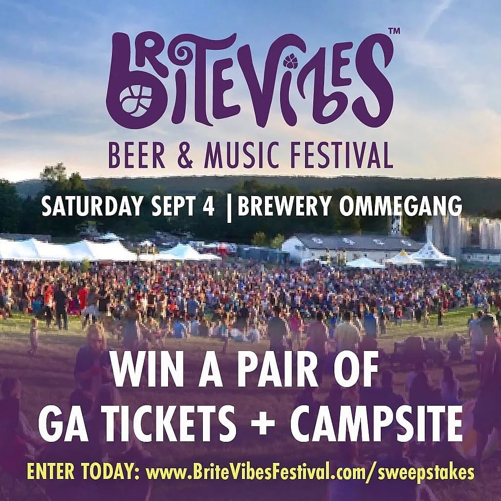 LAST CALL!  WIN A PAIR OF GA TICKETS + CAMPSITE to BriteVibes Beer &amp; Music Festival™! ✨🍻🎸

Enter at: BriteVibesFestival.com/sweepstakes 

Contest ends 7/16 - Good luck! #BriteVibes (21+)
