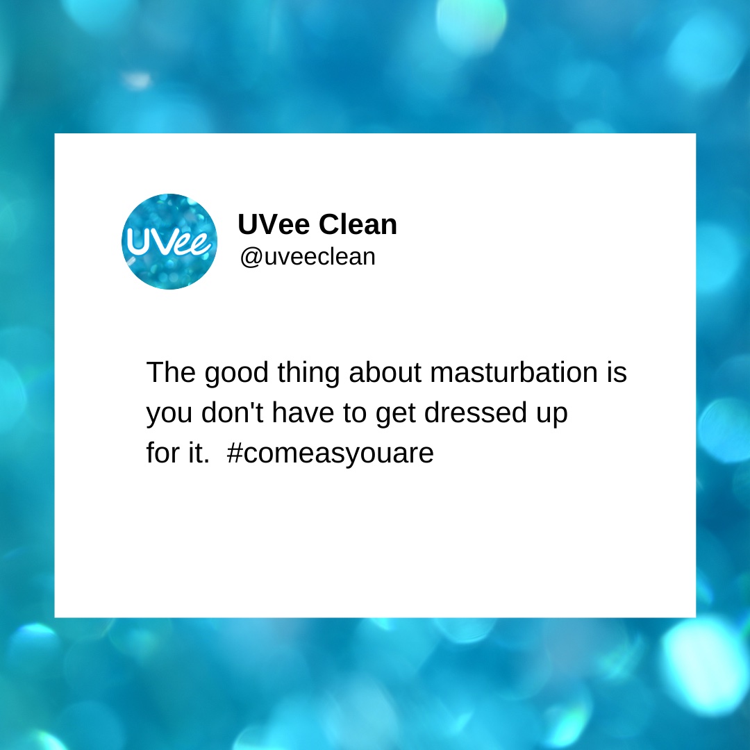 Well there's more than one thing, but this is for sure a bonus! 👍 

What are your pre-masturbation rituals? Ours include making sure our toys are charged and sanitized. 

#uveeclean #comeasyouare #sextips <a href="/sextoys/">sextoys</a> #cliteracy #sexpositiveculture #turnedon
