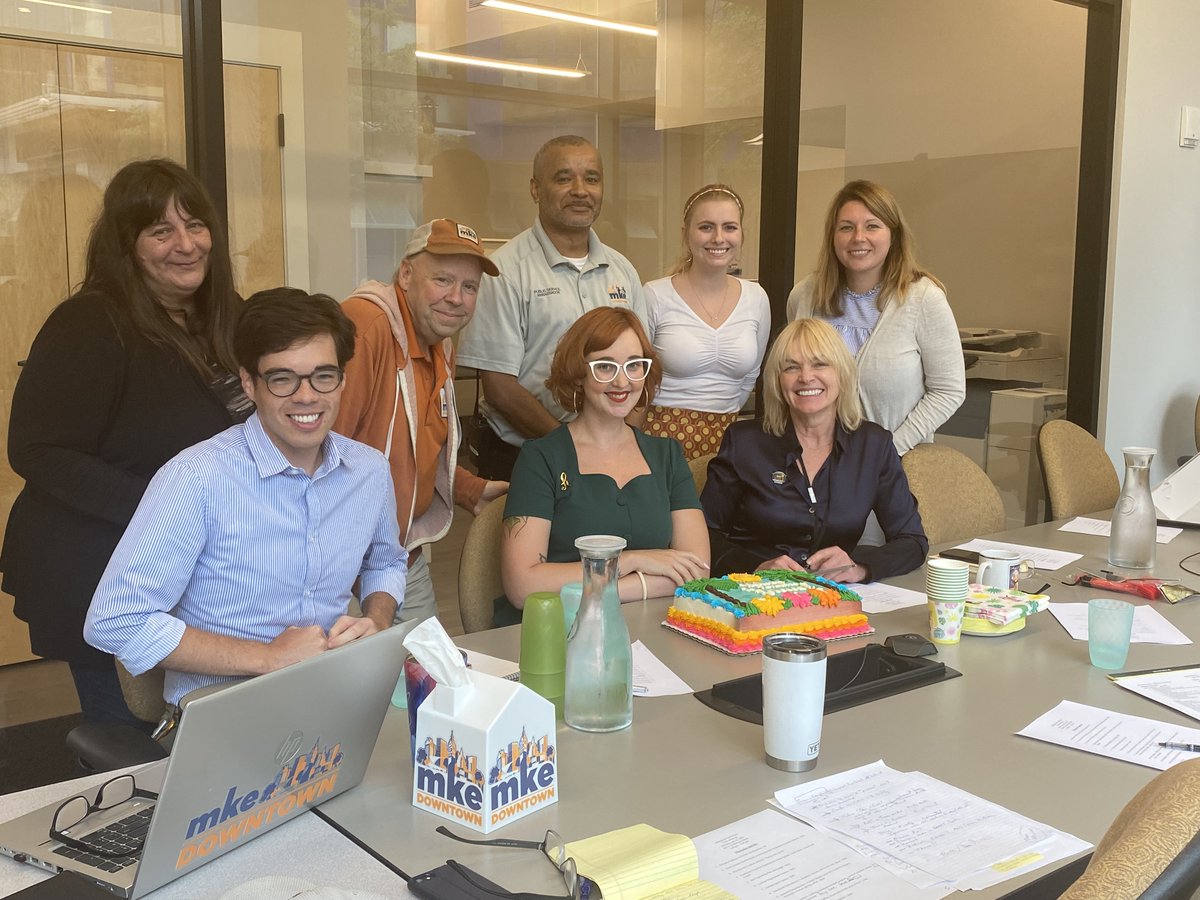 A little time for cake with our new Marketing, Events &amp; Social Media Director, Rebecca Sue Button. Welcome to the team, Rebecca!