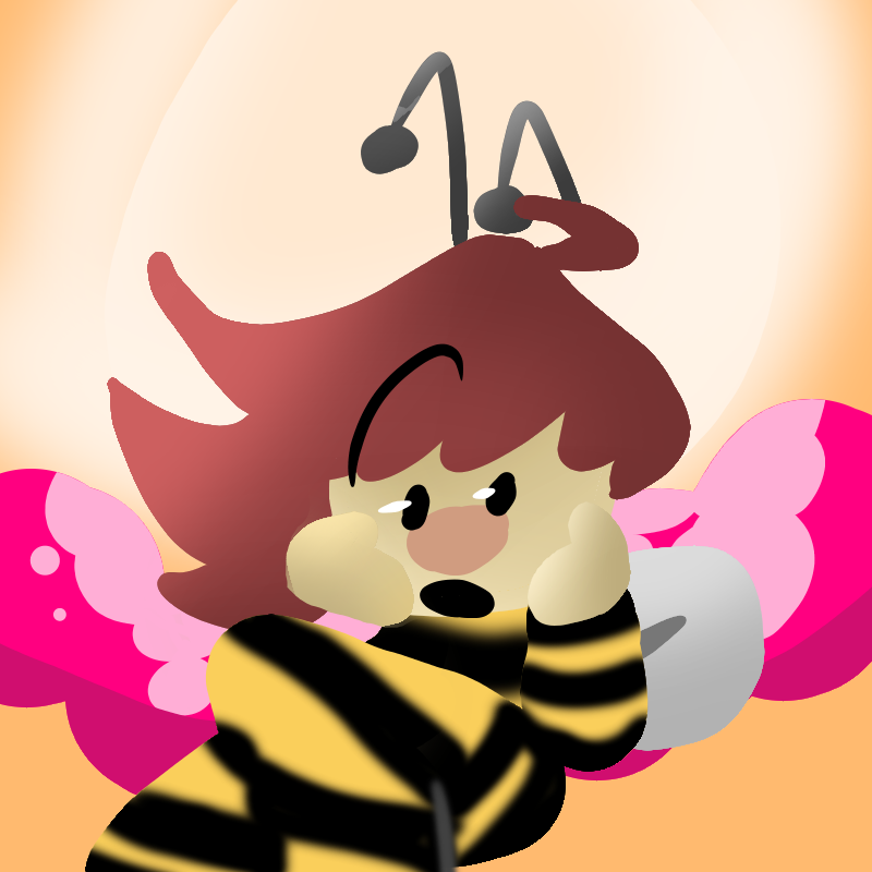 DaRealCringy's tweet photo. bee #Bee #drawing #FireAlpaca #ComputerMouseArt https://t.co/mhW3CiN6KA