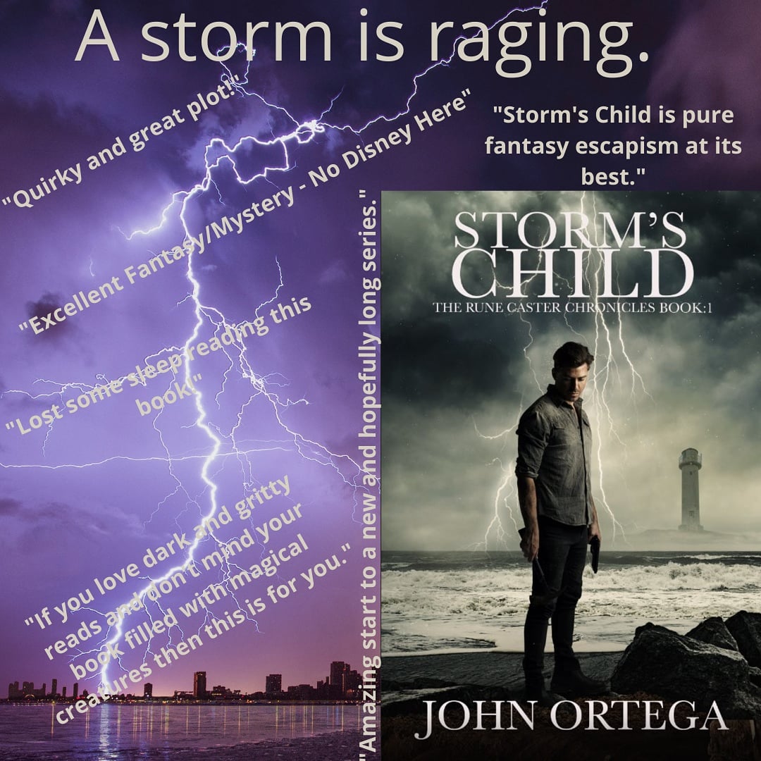 Hello my name is John Ortega and my Urban Fantasy novel 'Storm's Child' is available to order on Kindle and Paperback 😍📚 ⛈️

#BookBoost #book #BookRecommendations #readers
amazon.com/gp/product/B08…