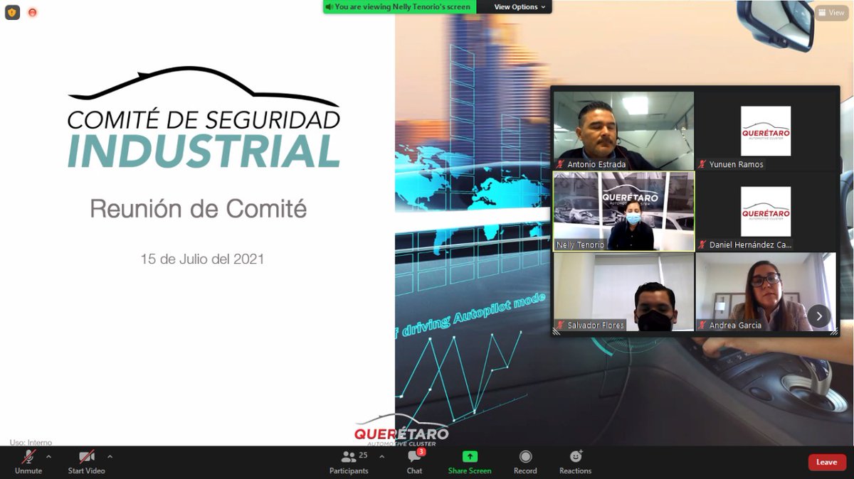 cluster_autoqro's tweet photo. 👷🏽♂️👷🏻♀️ #Comité_Seguridad_Industrial en sesión del día de hoy, los equipos de @BroseMx y #Faurecia compartieron sus metodologías y buenas prácticas implementando #NOM036.
En el @autoqrocluster generamos vínculos de confianza para compartir y todos ser más competitivos. https://t.co/UsLemSqZJJ