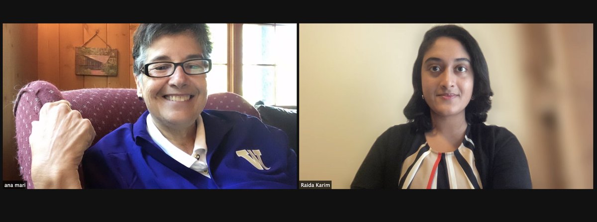 ProjectEMAR's tweet image. .@uwcse undergrad @RaidaKarim1 got a chance to talk about her work on @ProjectEMAR with President @amcauce today. We are SO lucky to have such great students participating in the design and development of @RobotEMAR and the opportunity to share our work with @UW leadership🙏