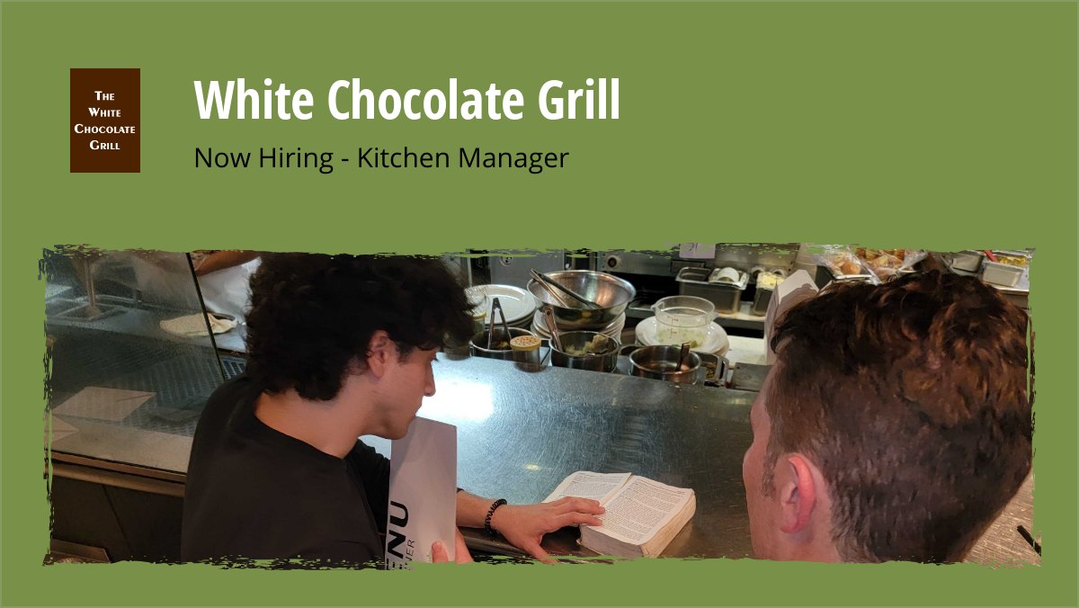 Slatebridge Restaurant Group Jobs on Twitter "The White Chocolate Grill in Naperville, IL is