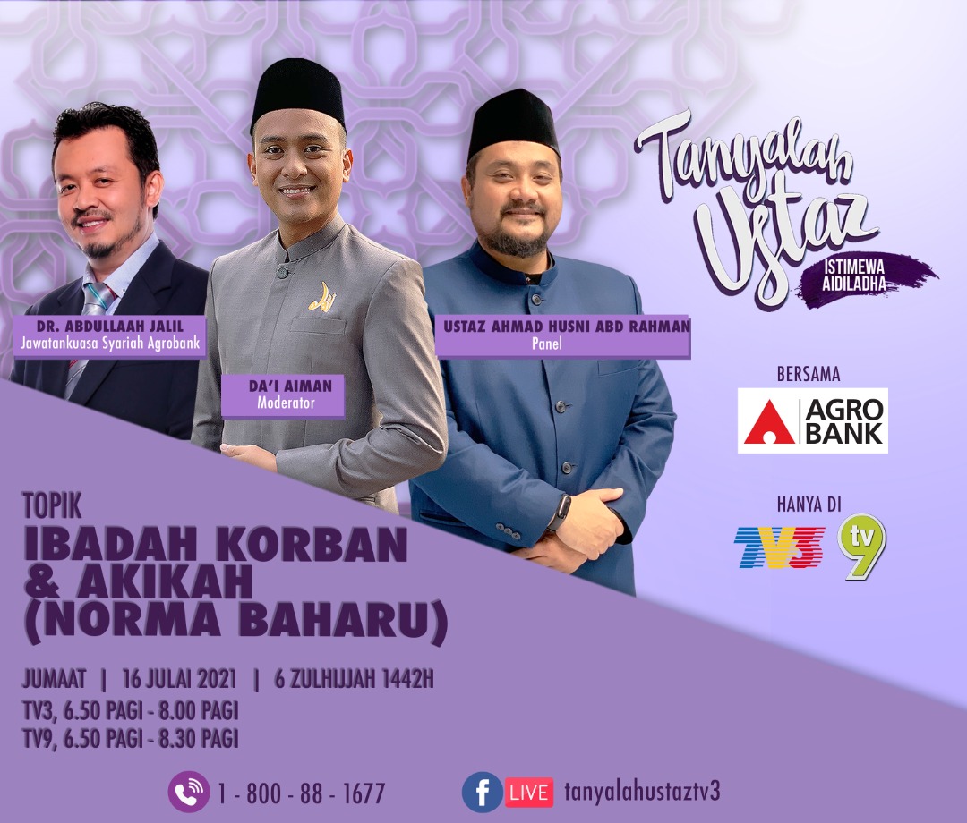 Tanyalah ustaz tv9 hari ini live