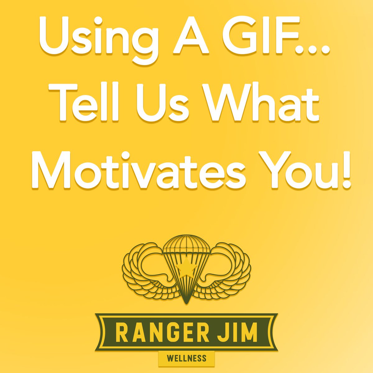 WellnessJim's tweet photo. Let us know in the comments, we would love to see it!

#rangerjimwellness #motivation #support  #usmilitary #veterans #america #militarylife #patriot #motivateeachother #veteranlife #militaryhealth https://t.co/6tJmBPjAni