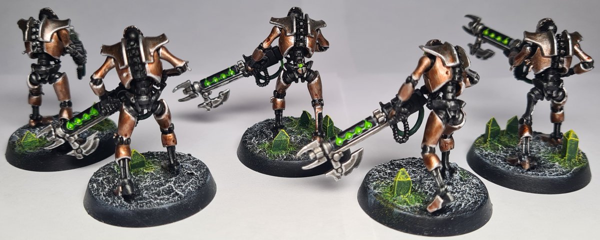 andkohler's tweet photo. Finished painting some Necron Warriros today https://t.co/56FATviumc