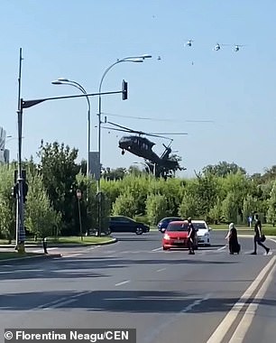 Video: US military chopper drops out of sky, crashes through trees and lamp posts and crash lands in Romanian STREET after suffering 'technical problems' on training exercise https://t.co/heUlPI0Pu7 #bladeslapper https://t.co/EBamsCxVaT