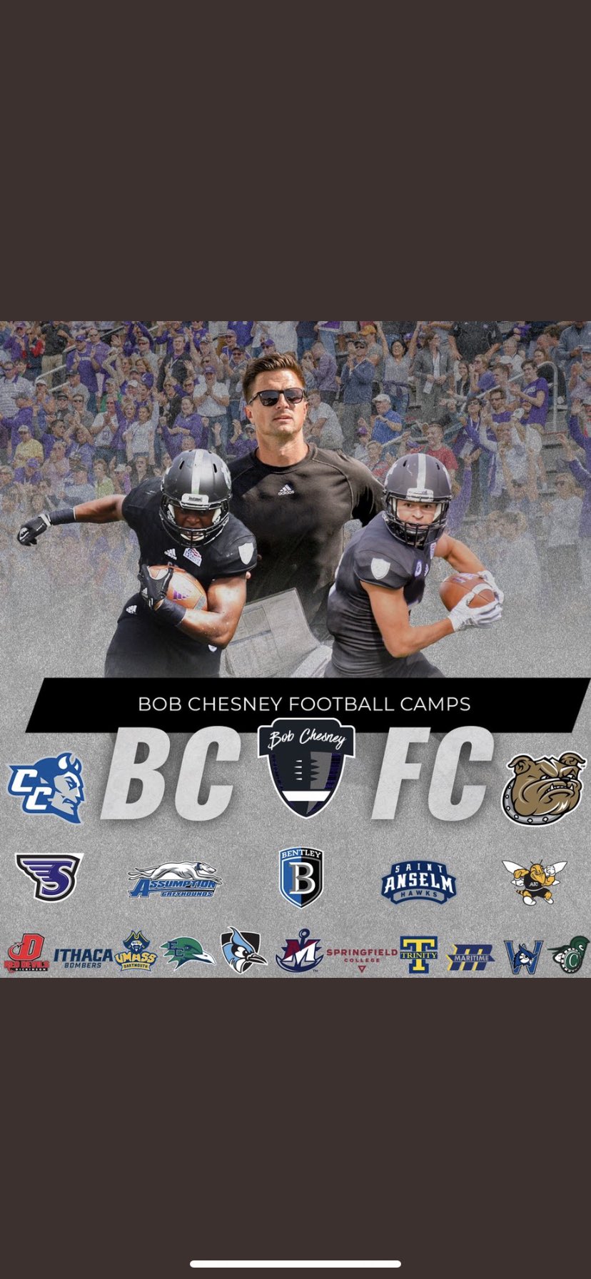 Evan Koroski on Twitter "Had a great time at Holy Cross Football Camp