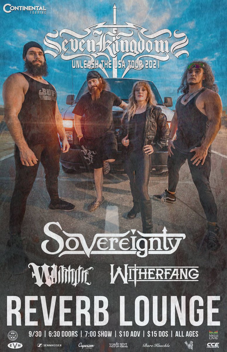 SovereigntyOma's tweet photo. Show Announcement! September 30th Sovereignty Returns! In support of Seven Kingdoms from DeLand, FL! Please share the flier! 9/30 Reverb Lounge Omaha NE $10 ADV $15 DOS https://t.co/zwRGR4qZm4