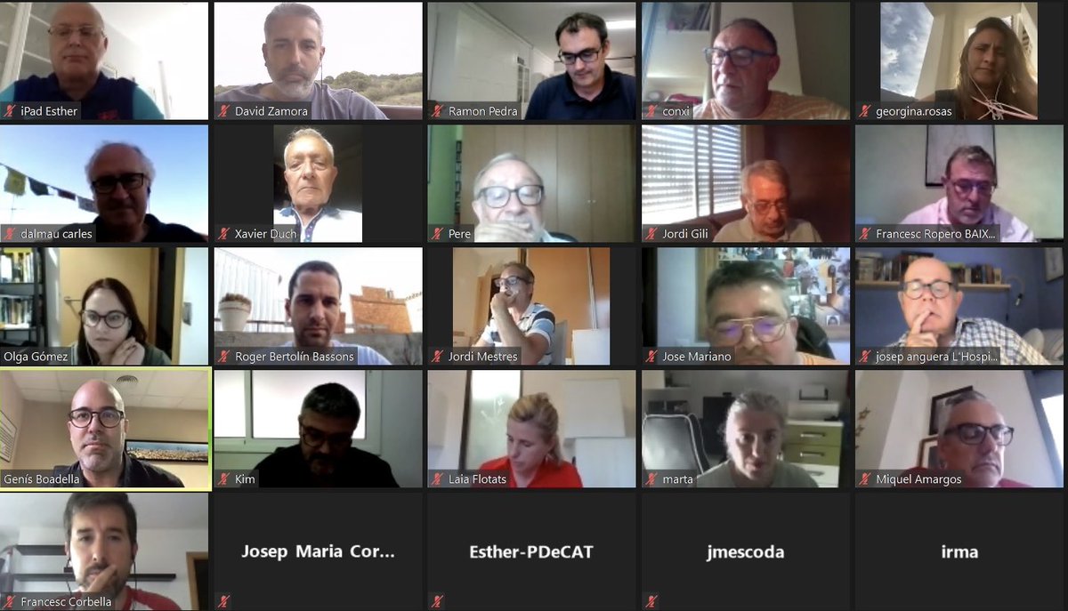 🗳 Fruit del procés intern de renovació de responsables territorials, en l’assemblea del Baix Llobregat i l’H. ha sortit escollit com a nou president comarcal <a href="/LatorreRopero/">Francesc Ropero Latorre</a> que encapçalarà la nova executiva del PDeCAT del Baix Llobregat i l’Hospitalet. 

#renovacióPDeCAT