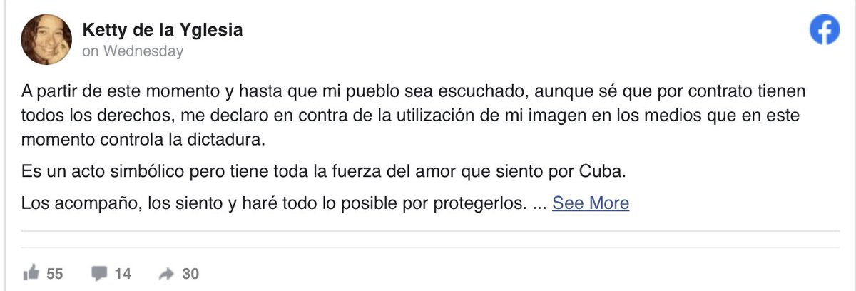 marcorubio's tweet image. The big picture on #Cuba is that the regime is still alive,but it has been fatally wounded

An irreversible breach now exists between them &amp;amp; the people as evidenced by a growing list of prominent artists announcing they will no longer participate in government activities