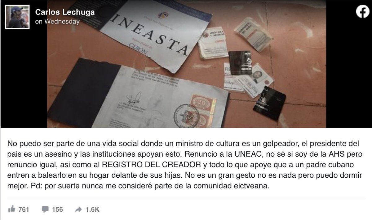 marcorubio's tweet image. The big picture on #Cuba is that the regime is still alive,but it has been fatally wounded

An irreversible breach now exists between them &amp;amp; the people as evidenced by a growing list of prominent artists announcing they will no longer participate in government activities