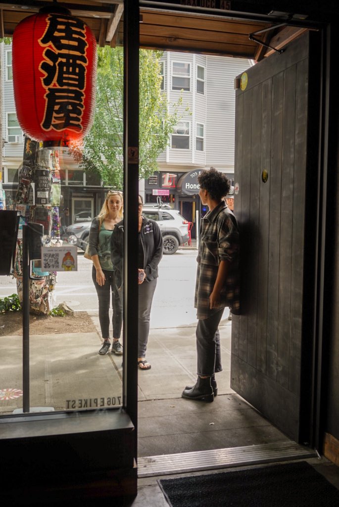 We are so excited to open our doors to our first official dine in customers! Come and see us, Seattle! #TakuSeattle