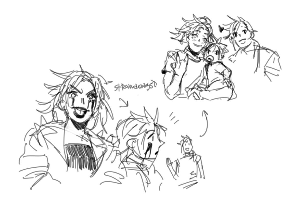 "Claudia was some what a rebellious type when she was younger, talked about leaving the village too" 