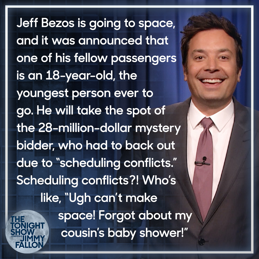 FallonTonight's tweet image. He’ll be the only passenger who sums up the trip by saying, “the WiFi sucked.” 

#FallonMono #FallonTonight