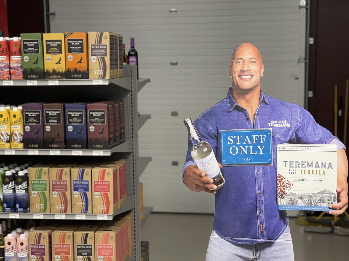 Our newest associate, Dwayne, is standing by to assist you...