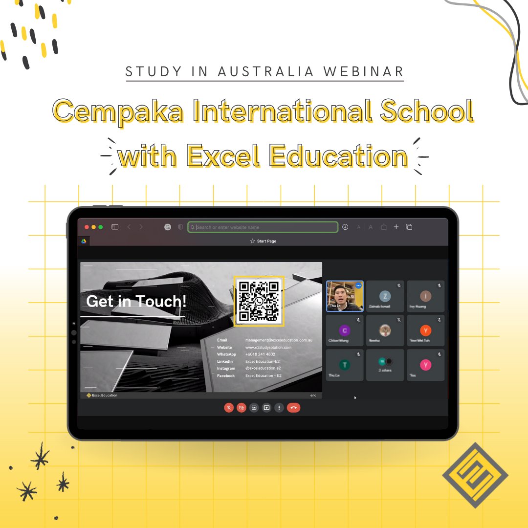 _ExcelEducation's tweet image. Last week we hosted a webinar with students from 𝐂𝐞𝐦𝐩𝐚𝐤𝐚 𝐈𝐧𝐭𝐞𝐫𝐧𝐚𝐭𝐢𝐨𝐧𝐚𝐥 𝐒𝐜𝐡𝐨𝐨𝐥 to discuss studying in Australia!

If you have any questions or concerns about your higher studies, check out the link in our bio for some helpful articles! 😀

#ExcelEducation