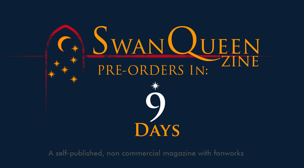 Yep, it's a countdown! We open pre-orders in 9 days! Don't miss out and get your #SQZine copy! Proceeds will be donated to Rainbow Railroad! 🦢👑🌈