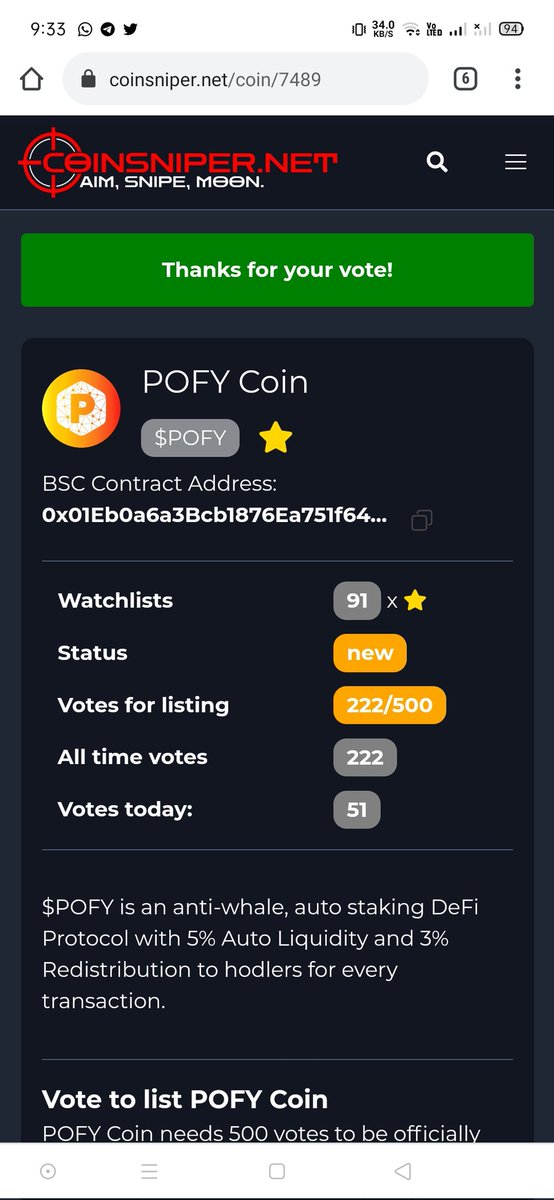 Debbiethank's tweet photo. @PofyCoin $POFY to the MOON 🚀🌙😍 https://t.co/gNWQLcGI5e