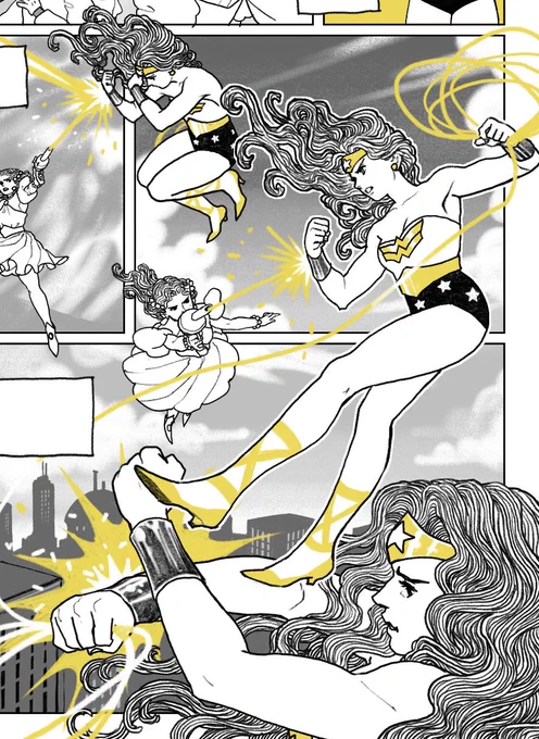 Hey look! I wrote and drew a short Wonder Woman comic! 💫👊💫 https://t.co/KCakBT3guW 