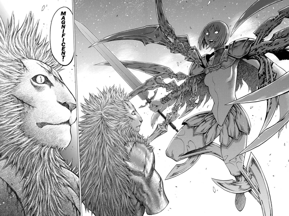 RadioSubarashii's tweet photo. #Manga: #Claymore (2001) https://t.co/HqrHH6UFuf