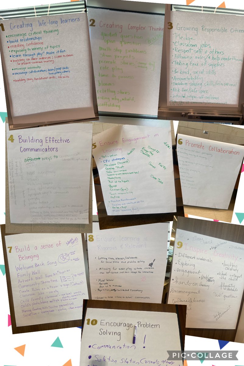 Our EGE Early Childhood team is gearing up for 21-22 school year! We spent the last two days together IN PERSON learning about our new curriculum, our vision for Humble ISD's littlest learners, &amp; how we will engage with our best teammates, our student's families! #HipHipHoorayPK