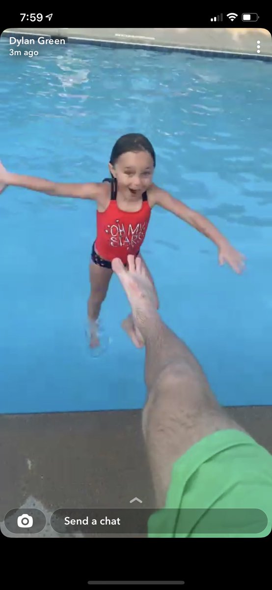 dylan kicks little girls into pools🤨😭