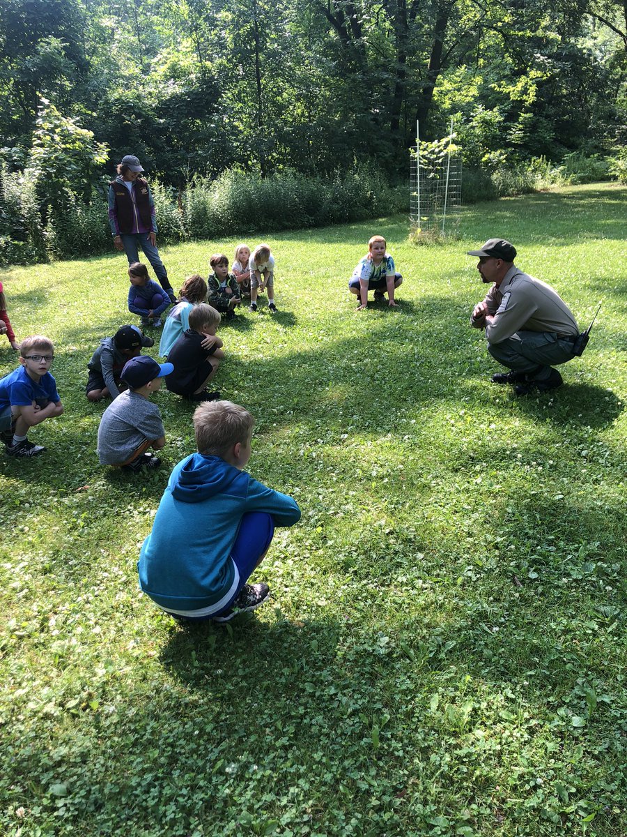 Fun field trip to Nerstrand Big Woods today with my summer school class!