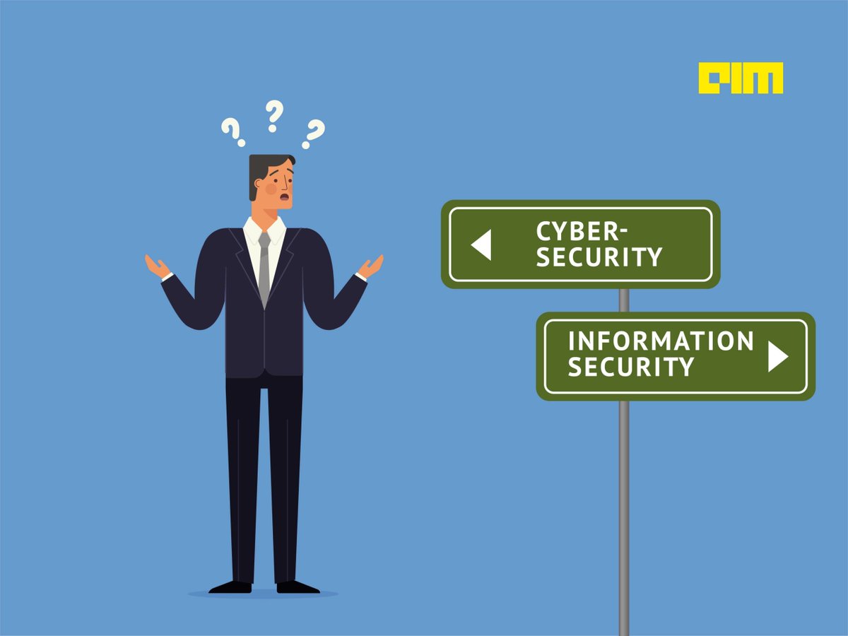 Ibraheem_111's tweet image. Difference Between Cybersecurity &amp;amp; Information Security
analyticsindiamag.com/difference-bet…