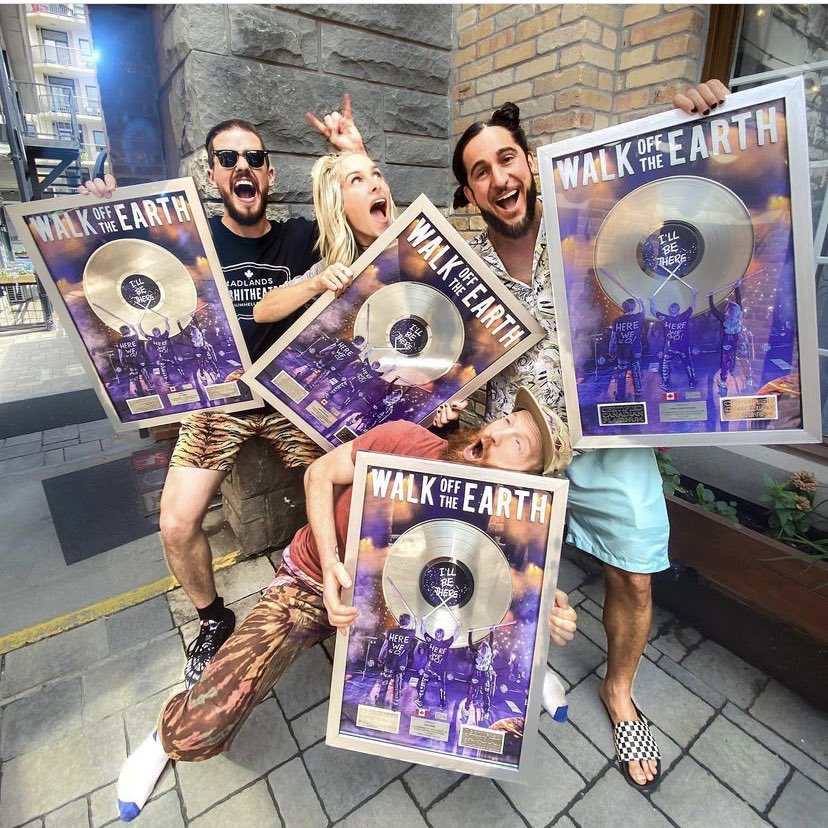Kontinent Oberst grit Walk off the Earth on Twitter: "Holy Bejeezus “I'll Be There” has  officially been certified PLATINUM!! It's difficult to find the words to  express just how grateful we are to have so