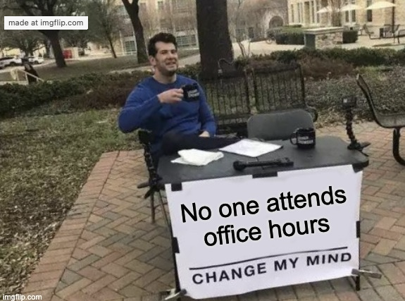 CleaMahoney's tweet photo. Update: I still haven't shared these amazing examples with my class (because #PrioritizationProblems) but I did make a meme for office hours on Friday morning that I'm pretty proud of... https://t.co/SttQbFakNX