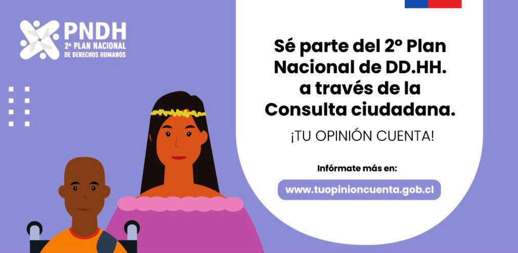 MinjudhLosLagos's tweet photo. La Subsecretaria @LoreRecabarrenS difunde la #ConsultaCiudadana del 2ª Plan Nacional de DD.HH. a través de la #radio 📻 #ElConquistadorRedLosLagos con @rgaeteparraguez y @cperezbarros
Hasta hoy tienes plazo para participar! Aquí https://t.co/TIviWQDBBt
#2PNDH #TUOPINIÓNCUENTA https://t.co/wEatzAthp7