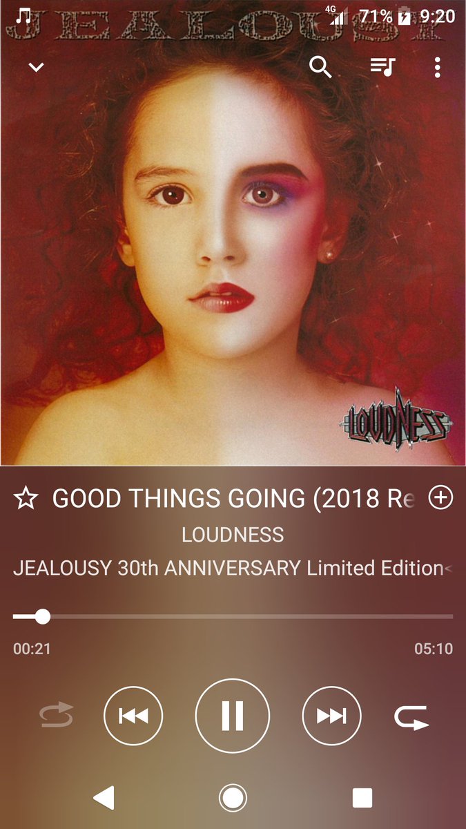 _coolrisky_'s tweet photo. GOOD THINGS GOING (2018 Remaster)
LOUDNESS
#LOUDNESS #GOODTHINGSGOING #2018Remaster #SONY #XPERIA #au https://t.co/XKkOtYgpLi