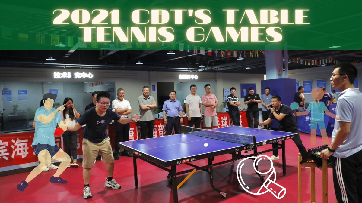 China_Datang's tweet photo. #CDTLife Summer is the time for sweating &amp; sports games. Previously, CDT staff held basketball &amp; football games. Recently, table tennis games was organized by CDT’s Bin Hai offshore wind power branch. Our players brought a amazing show by penhold &amp; shakehand grip batting skills. https://t.co/TqDXiR5Jco