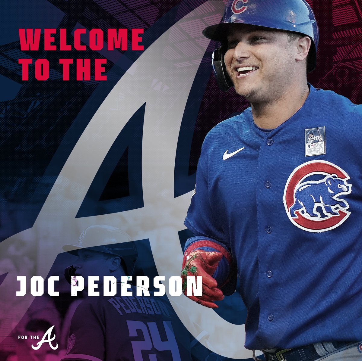 Braves's tweet photo. Welcome to Atlanta, @yungjoc650!

#ForTheA https://t.co/FrEyCUHHoy