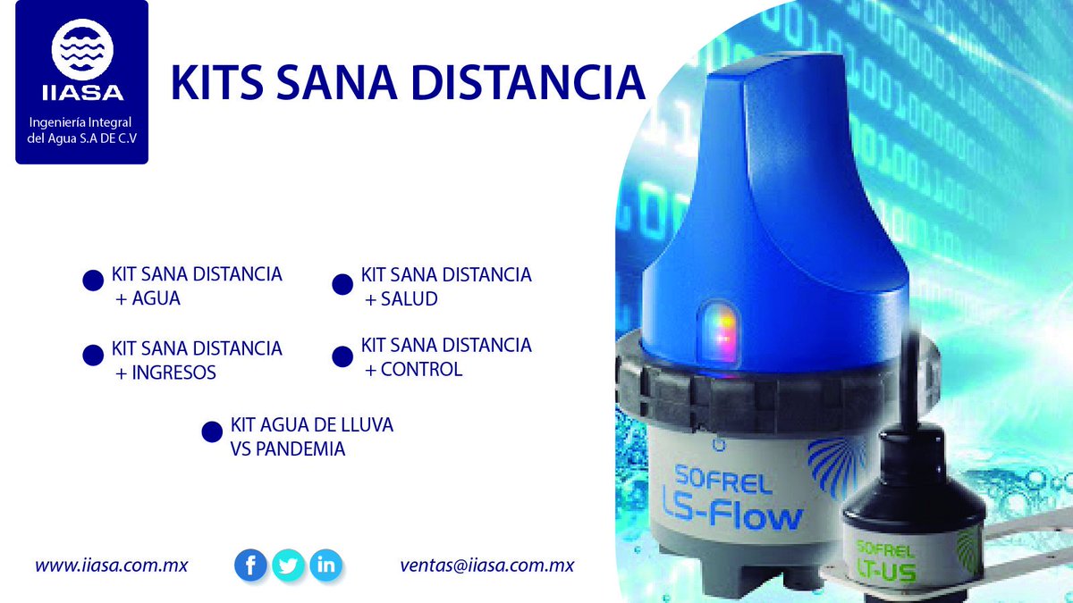 IIASA_MX's tweet photo. Debido a la actual contingencia COVID19  los desafíos que enfrentan los Organismos Operadores de Agua ahora son mayores; Abastecer de mas #agua con menos personal, brindar agua limpia y de #calidad.
 
🌐 https://t.co/zwAuySjlfh
📧 ventas@iiasa.com.mx https://t.co/RM3NW0vq1p