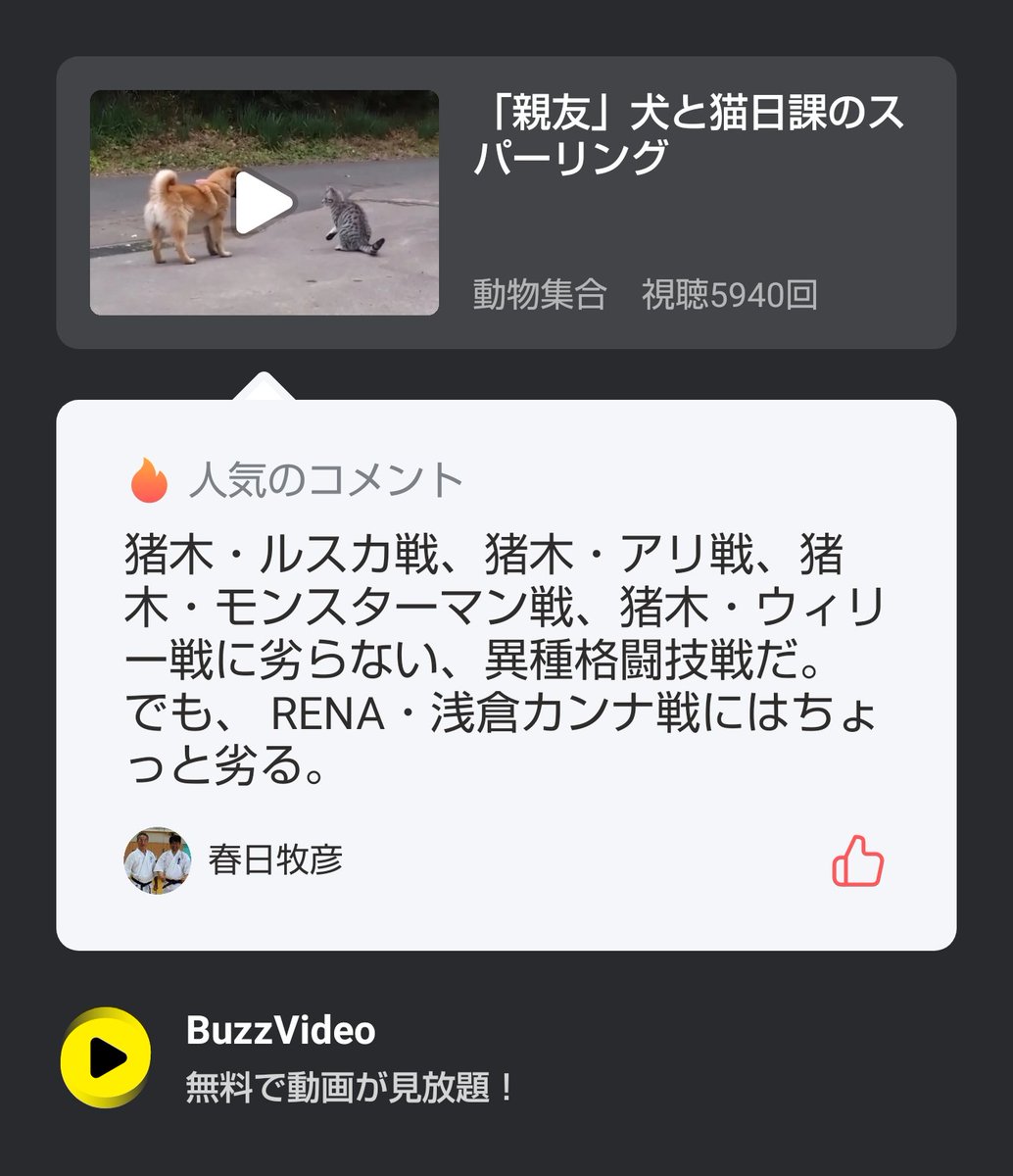 春日牧彦 V Twitter Buzzvideoで面白コメントを見る Buzzvideo T Co Cgnak4yrcx 春日牧彦 V Twitter Buzzvideoで面白コメントを見る Buzzvideo T Co Cgnak4yrcx