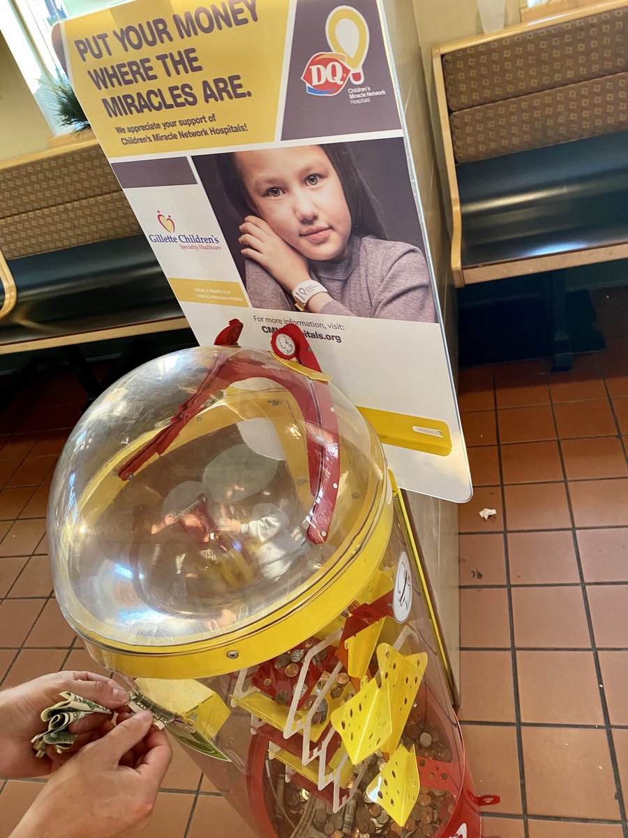 BarbaraCEO's tweet photo. Thank you ⁦@DairyQueen⁩ 🍦⁦@GrandMaraisMN⁩ for supporting #Minnesota ⁦⁦@GilletteChildrn⁩ ⁦@CMNHospitals⁩ https://t.co/8VcVLtLUYB