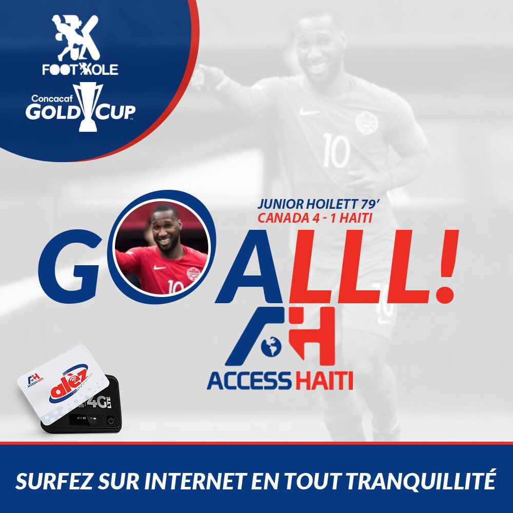 FootKole's tweet photo. 4e Gòl pou Kanada.
Ayiti 1️⃣-4️⃣Kanada
#FOOTBALL #FOOTKOLE #GoldCup21 #HAICAN #grenadier https://t.co/PYFq2d6uCP